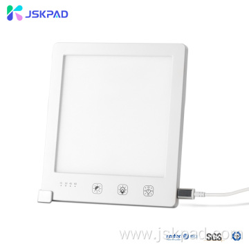 JSKPAD 10000 Lux Light Therapy Lamp at Night